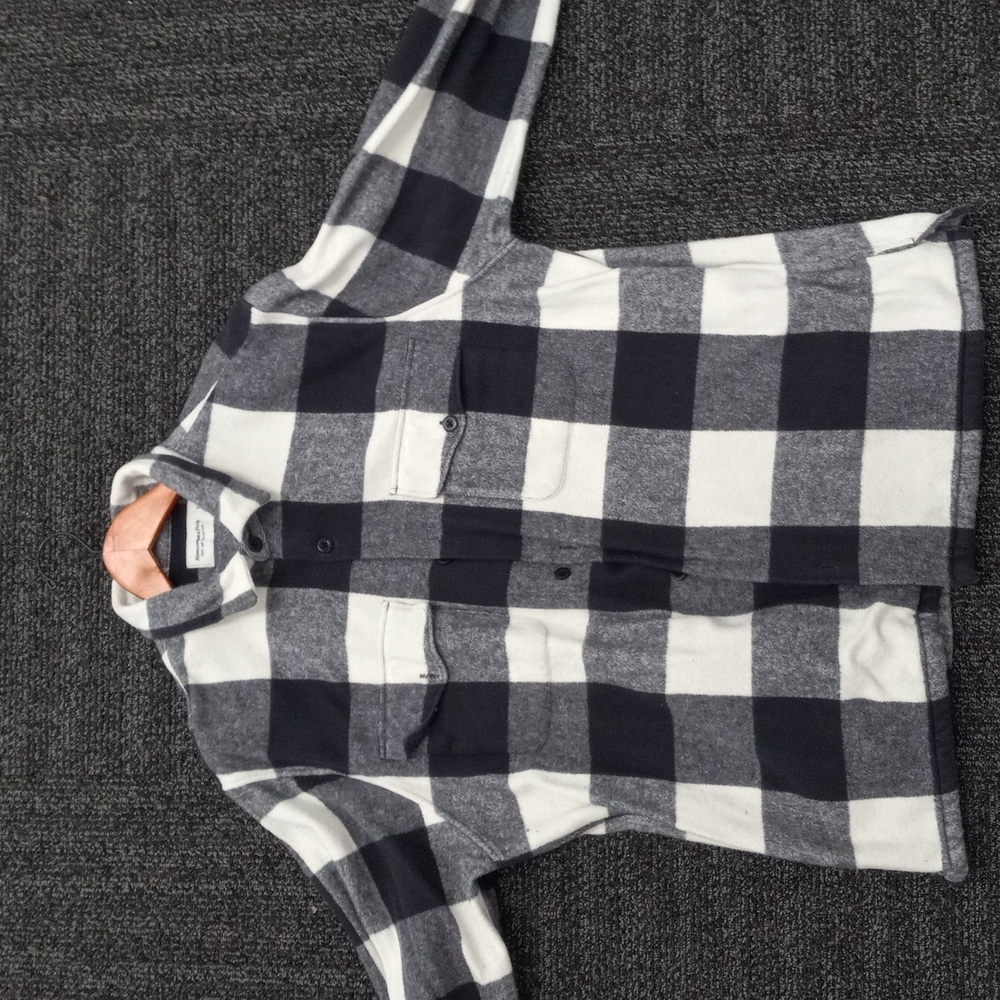 Abercrombie&Fitch XXL checker light weight jacket